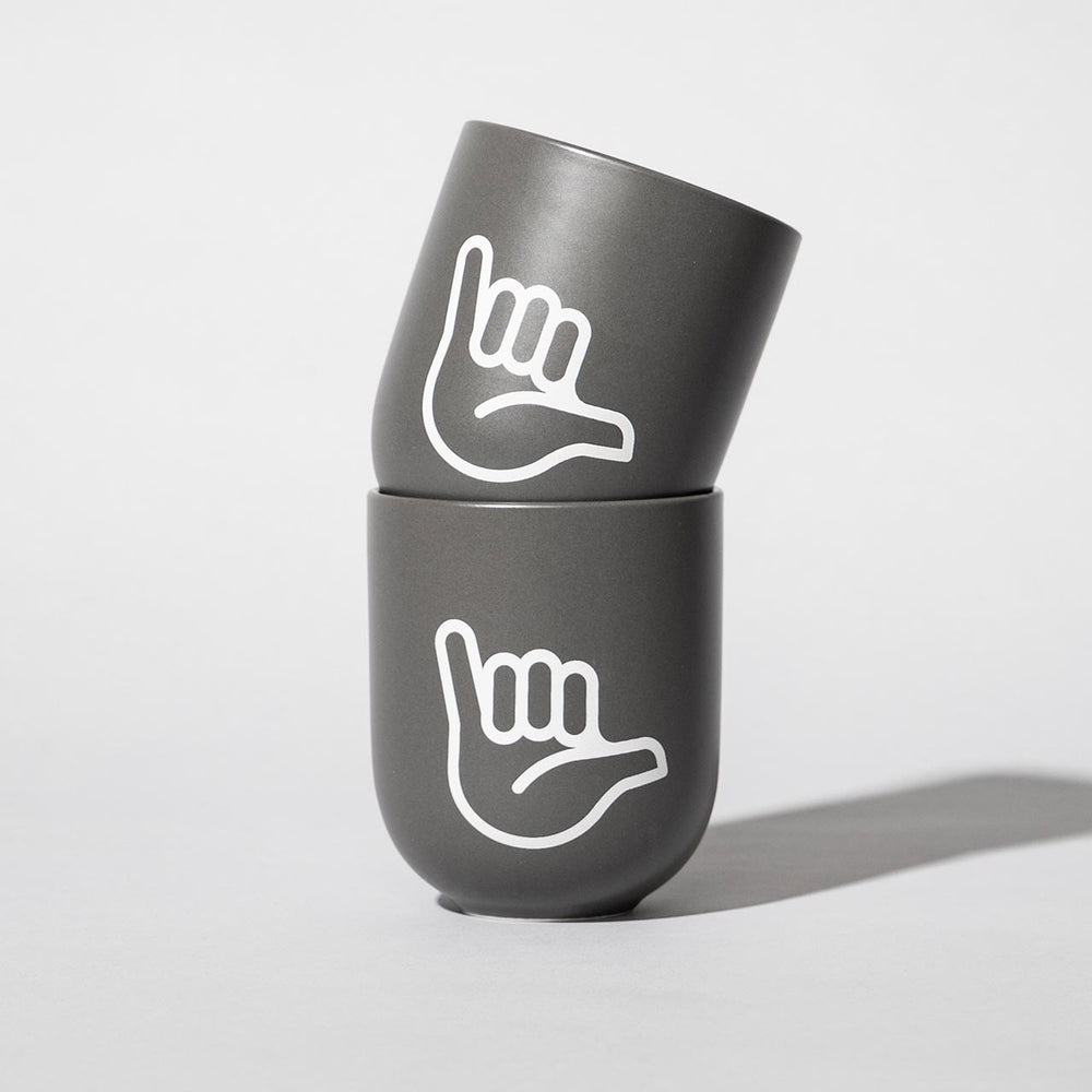 HANG LOOSE BEKER / GRIJS