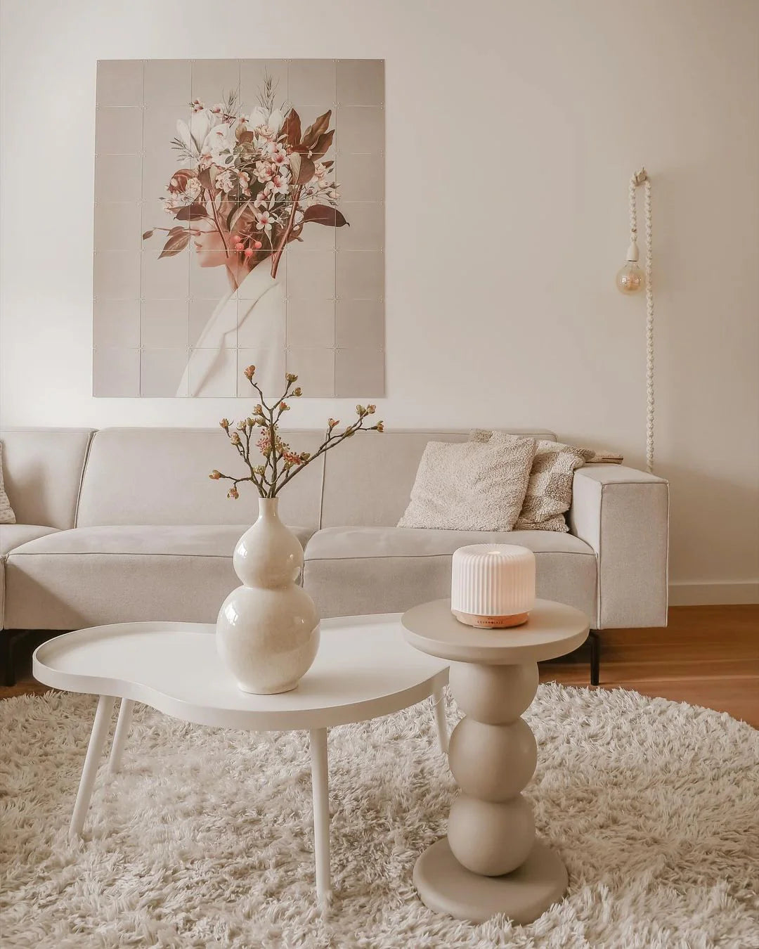 AROMA DIFFUSER - KERAMIEK WIT