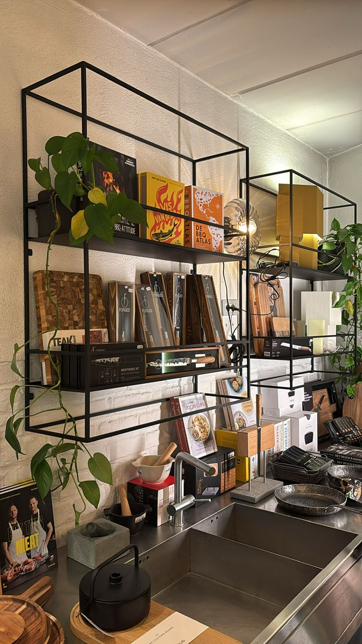 SHOWROOMMODELLEN - WANDREK ZWART