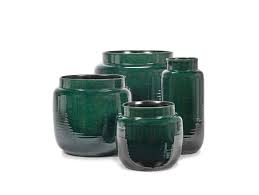 PLANTENPOT DARK GREEN - SMALL