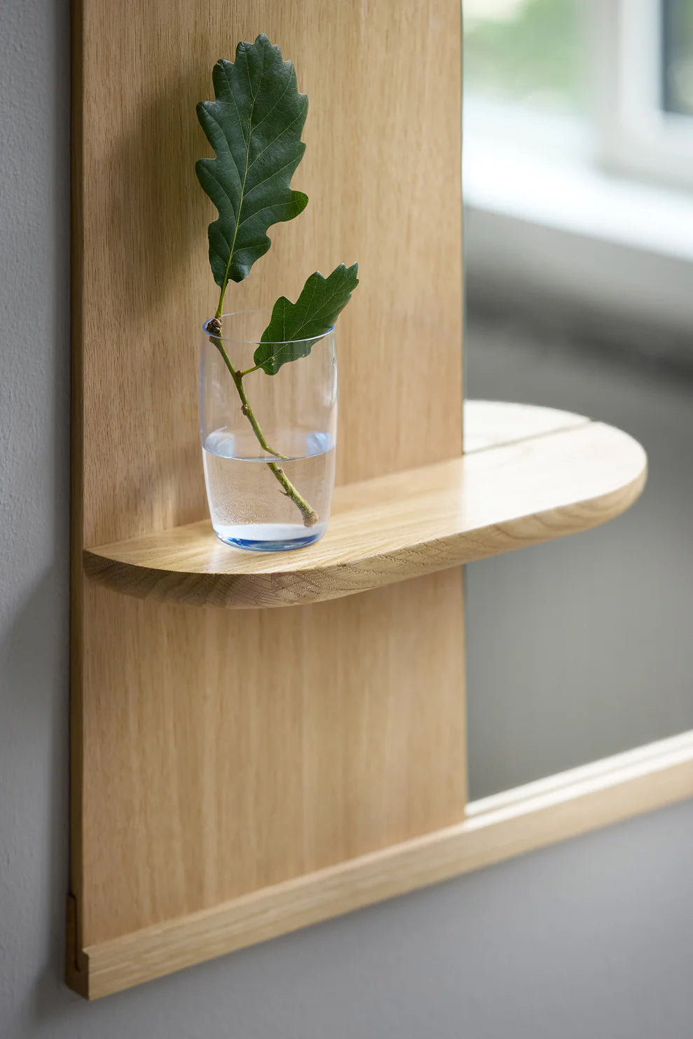 MIRROR WITH A SHELF