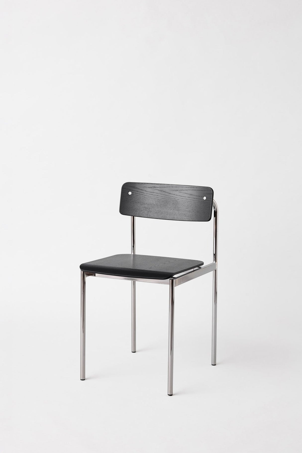 OFFSET CHAIR - CHROME FRAME