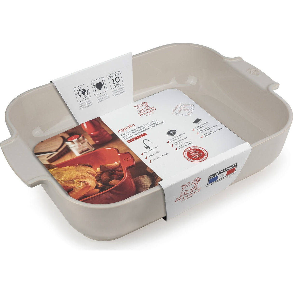 APPOLIA RECHTHOEKIGE OVENSCHAAL - IVOOR