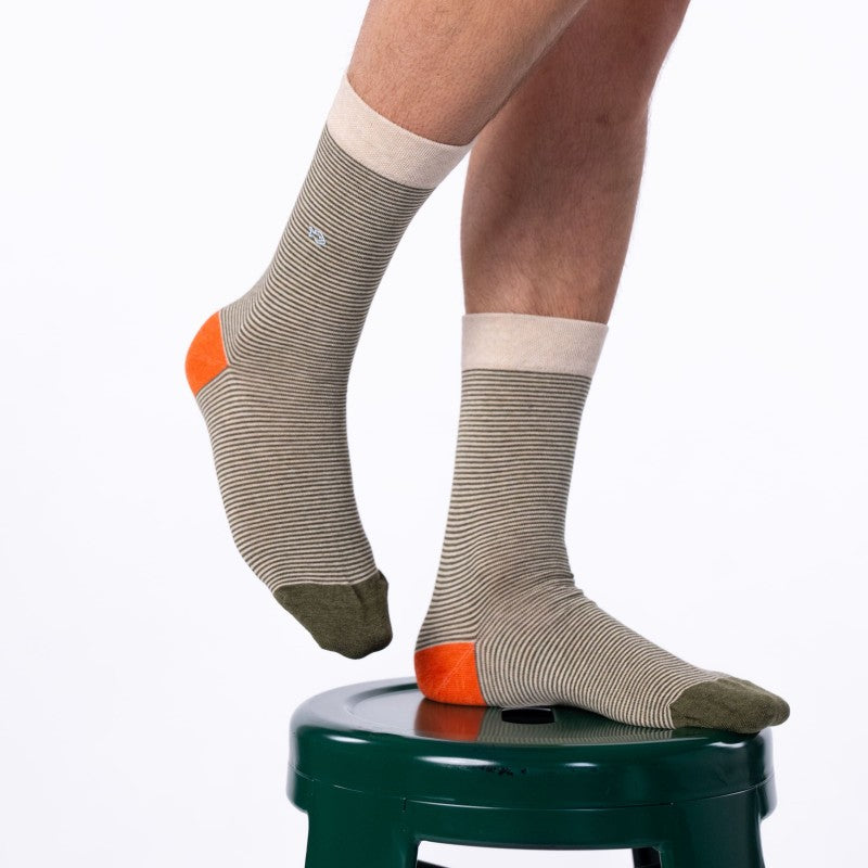 SOKKEN FINE STRIPES - CHAMPETRE