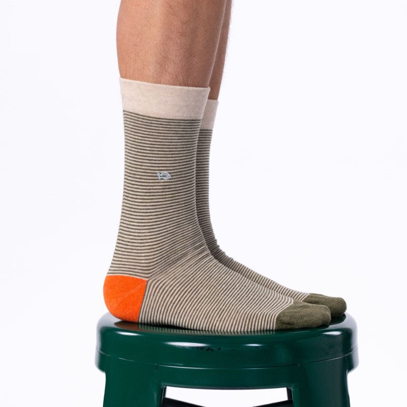 SOKKEN FINE STRIPES - CHAMPETRE