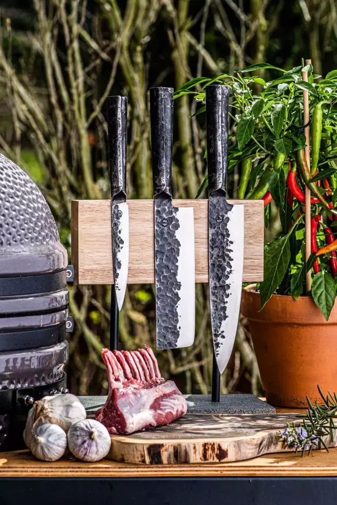 MAGNETISCH MESSENBLOK - EIK/NATUURSTEEN