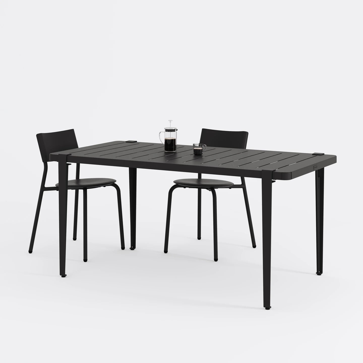 MIDI OUTDOOR TABLE - ZWART