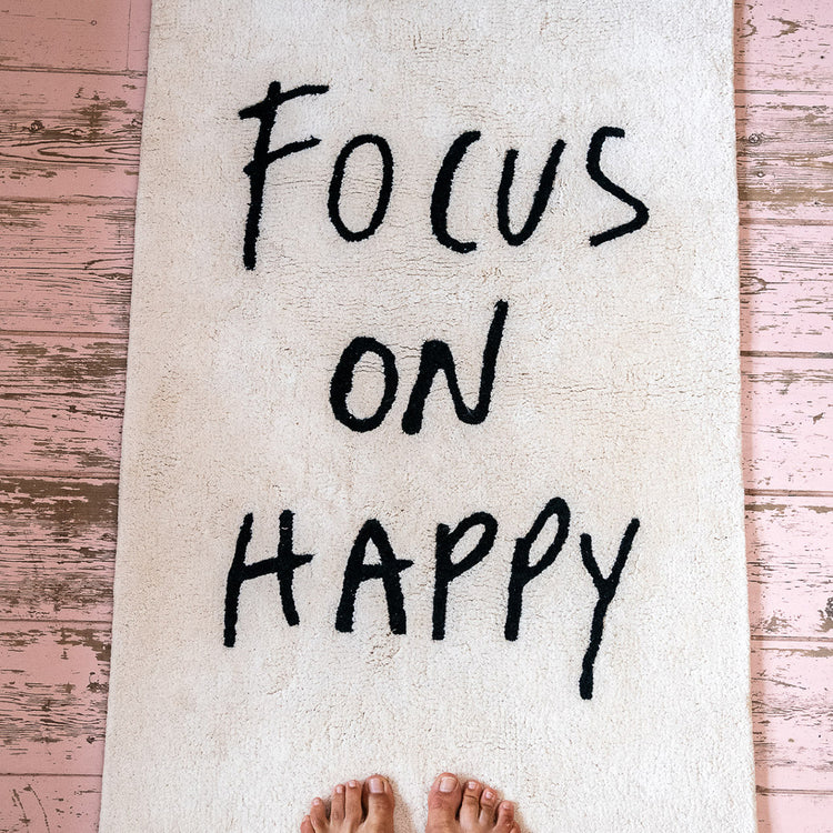 BADMAT / TAPIJT : FOCUS ON HAPPY