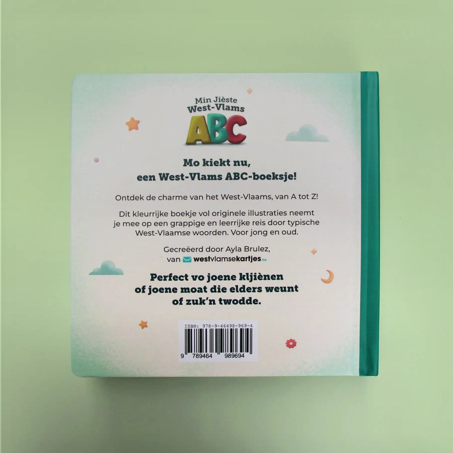 BOEK MIN JIESTE WEST-VLAMS ABC BOEK
