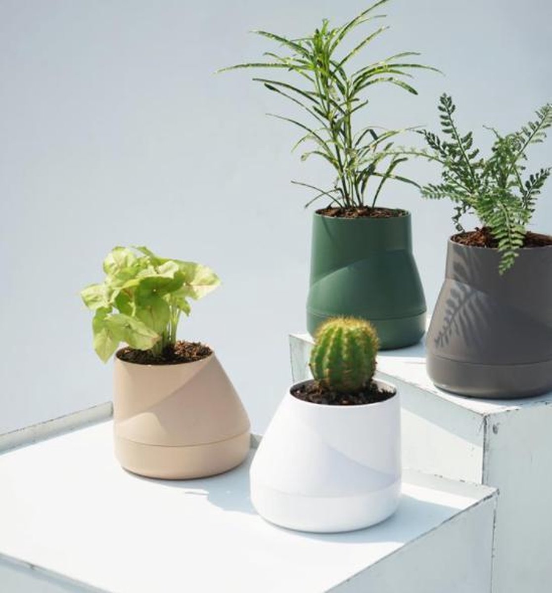 HILL BLOEMPOT SMALL - CREME