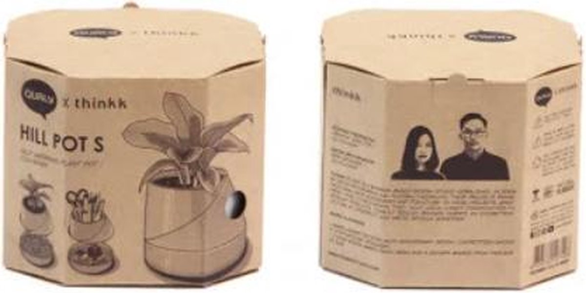 HILL BLOEMPOT LARGE - CREME