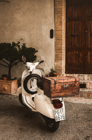 POSTER SCOOTER ITALIEN