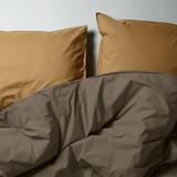 TWEEPERSOONS DEKBEDOVERTREK + 2 KUSSENSLOPEN - PERCALE