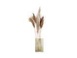 GLAZEN VAAS ALLURE WAVE - MOSS GREEN