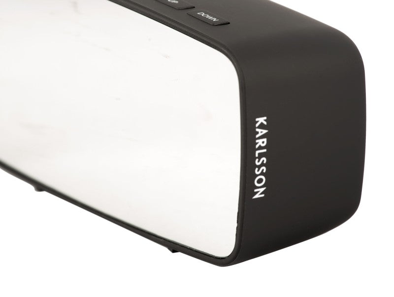 LED ALARM WEKKER - ZWART