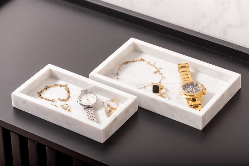 DIENBLAD WIT MARMER - MEDIUM