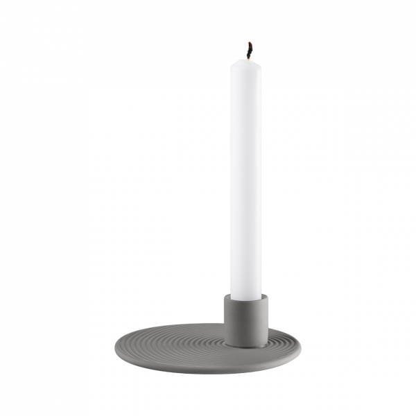 KANDELAAR NONA - PEWTER