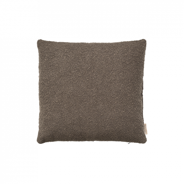 KUSSEN BOUCLE - ESPRESSO - 40x40