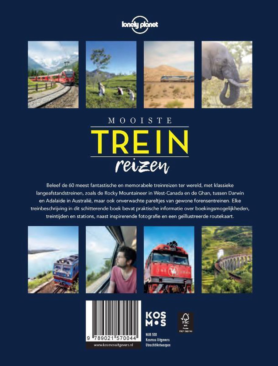 MOOISTE TREINREIZEN - LONELY PLANET