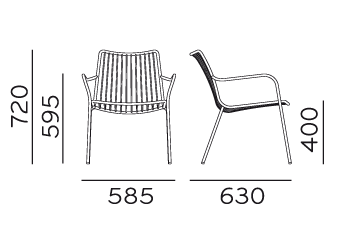 NOLITA OUTDOOR LOUNGE 3659