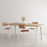 TAFEL NEW MODERN - WIT - RECHTHOEKIG