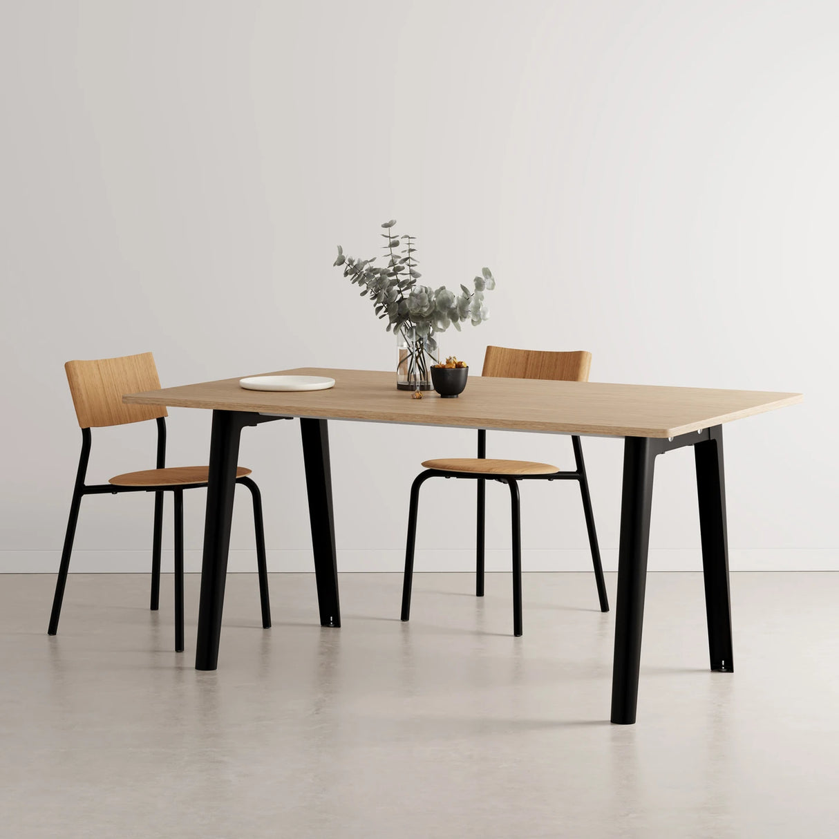 TAFEL NEW MODERN - ZWART - RECHTHOEKIG