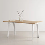 TAFEL NEW MODERN - WIT - RECHTHOEKIG