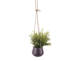 HANGPOT - S/DONKERPAARS