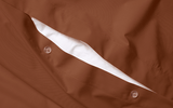 TWEEPERSOONS DEKBEDOVERTREK + 2 KUSSENSLOPEN - PERCALE