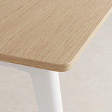 TAFEL NEW MODERN - WIT - RECHTHOEKIG
