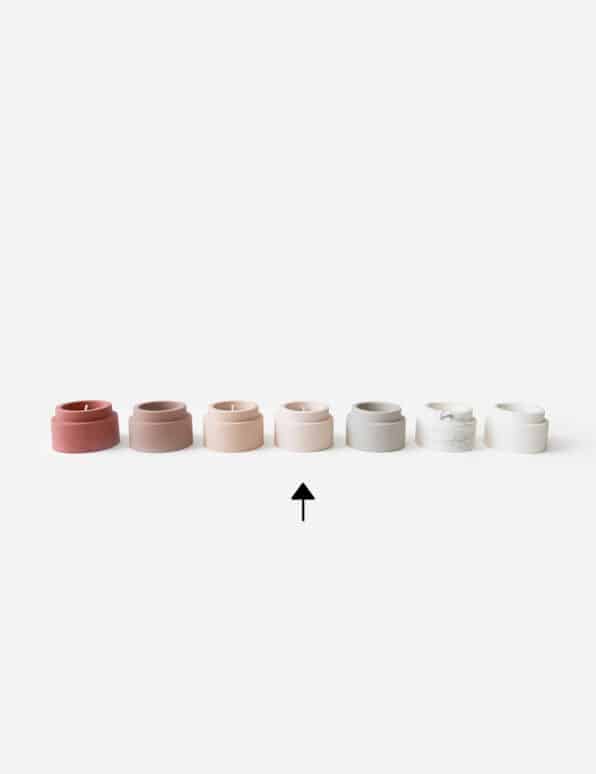 ROSE THEELICHTHOUDER - MILLENNIAL PINK