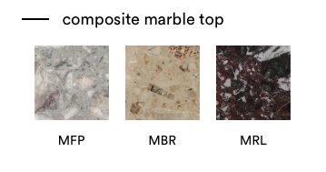 BLUME SALONTAFEL ROND 49 CM