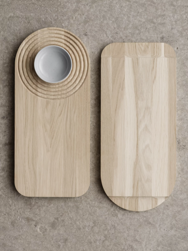 SERVEER- & SNIJPLANK ZEN - OAK