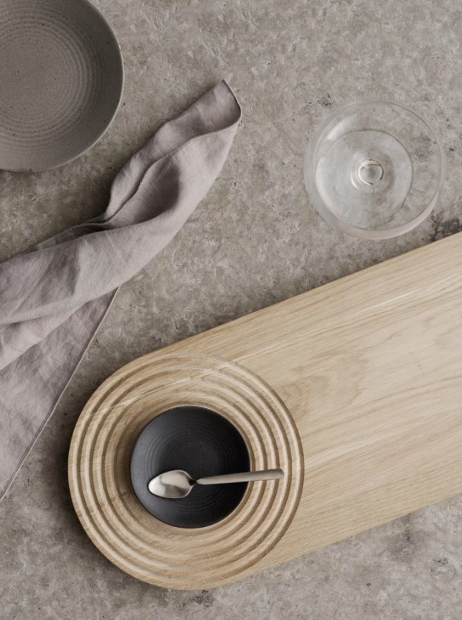 SERVEER- & SNIJPLANK ZEN - OAK