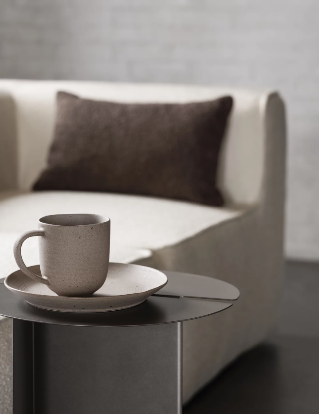 BIJZETTAFEL ORU - BURNED METAL - S