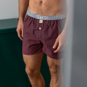 BOXERSHORT RED STRIPES