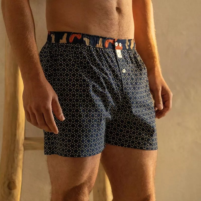 BOXERSHORT DOTS CIRCLE