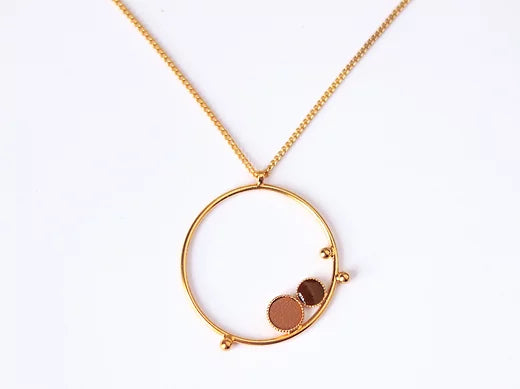 KETTING NIL RING CAMEL