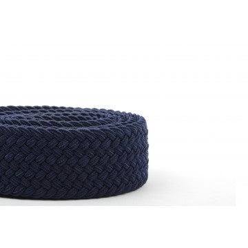 GEVLOCHTEN RIEM - BLEU MARINE