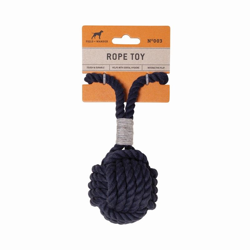 ROPE TOY - BLAUW
