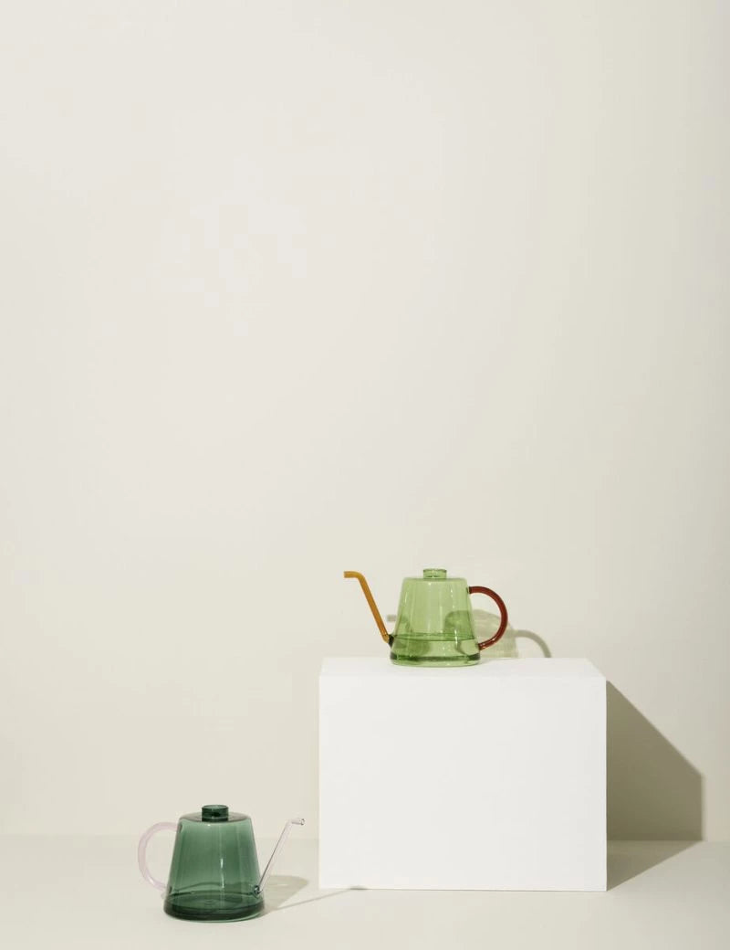 FLORA GIETER - DONKERGROEN/ROZE