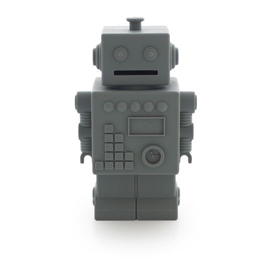 SPAARPOT ROBOT - GRIJS