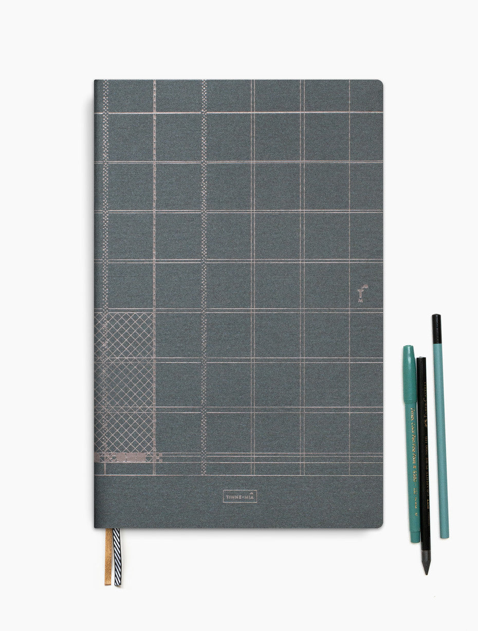 NOTITIEBOEK SEMI HARDCOVER A4