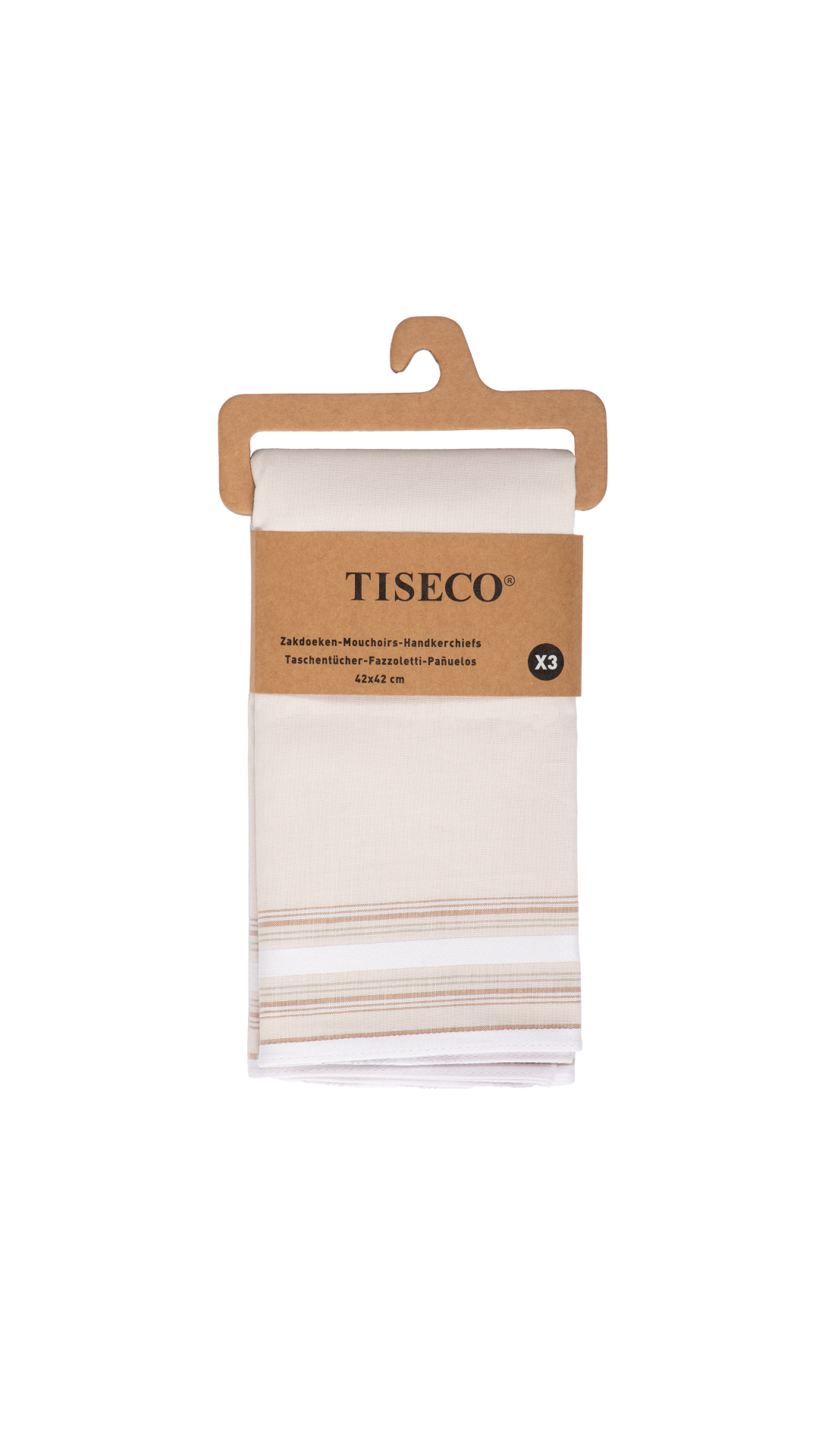 HERENZAKDOEKEN REGAL 3 - INDIAN TAN