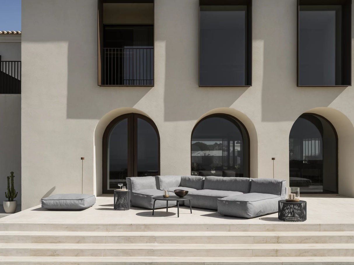 LOUNGE TABLE - GRANITE GREY ø 80 CM