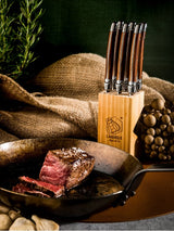 PREMIUM LINE STEAKMES - SET VAN 6 MESSEN