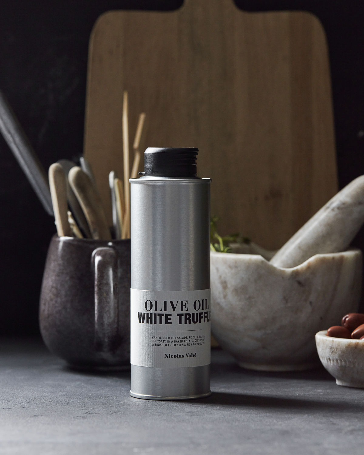 EXTRA VIERGE OLIJFOLIE MET WITTE TRUFFEL - 25 CL
