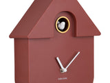 CUCKOO WANDKLOK - RED OCHRE