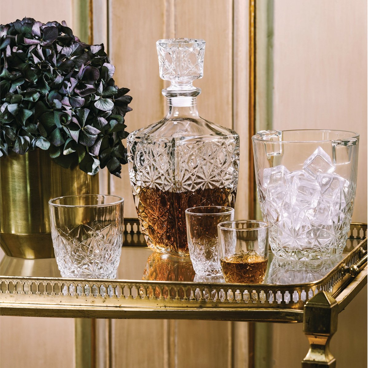 DEDALO 7-DELIG WHISKEY SET