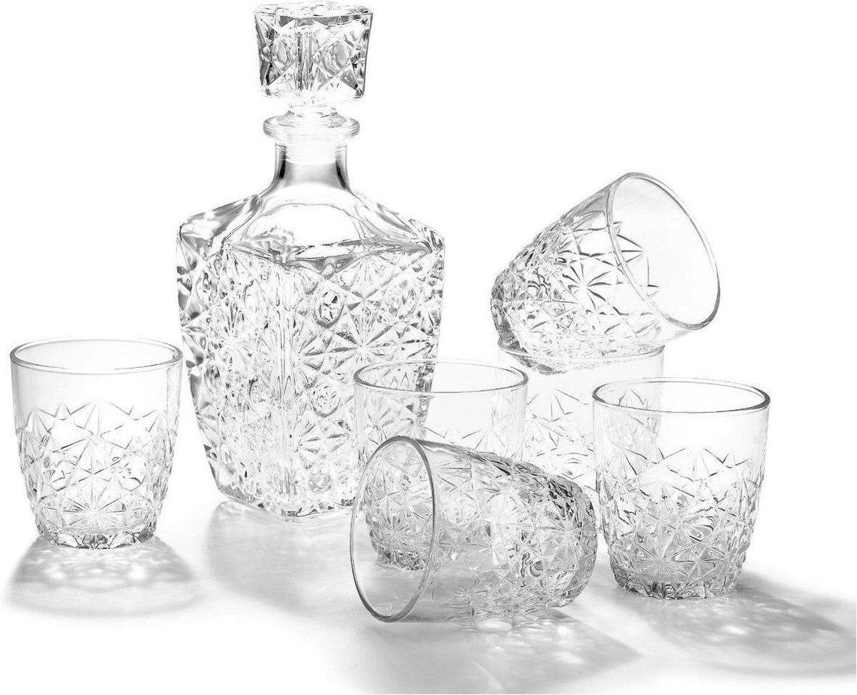 DEDALO 7-DELIG WHISKEY SET